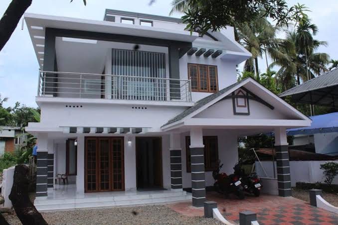 Completed home, day view